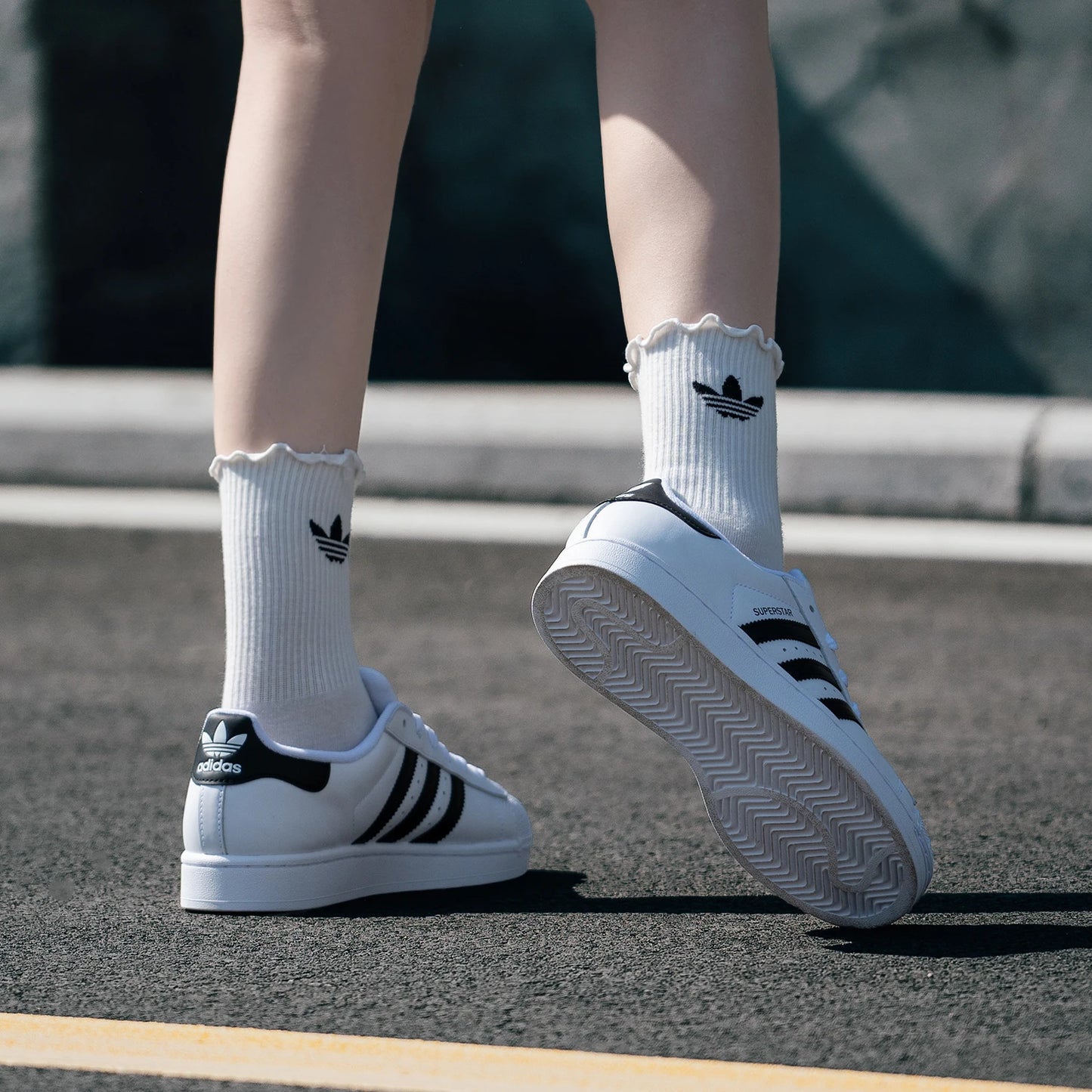 Adidas Trefoil Superstar II Sneakers