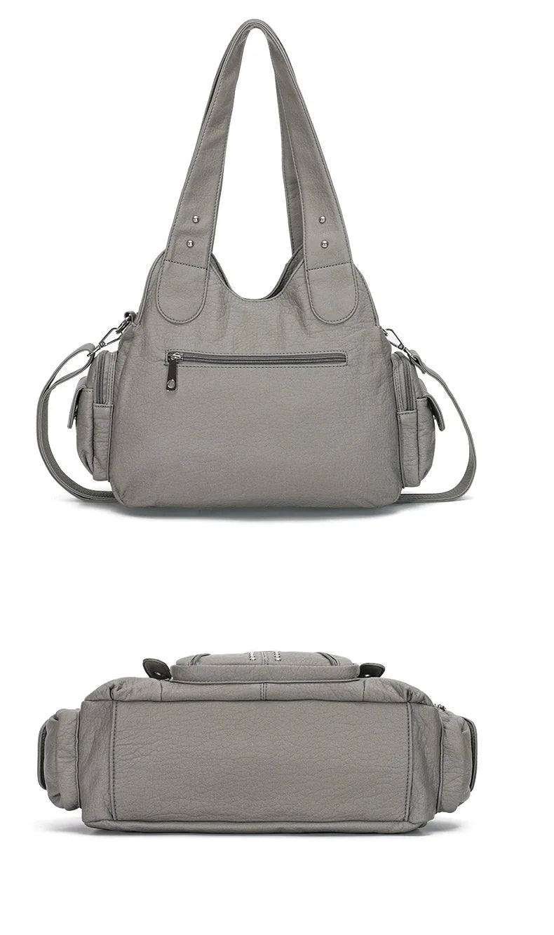 Angel kiss Bag Women Fashion Handbags Women Shoulder Bags PU Leather Handbag Female Satchel Shoulder Purse Bag bolsa feminina