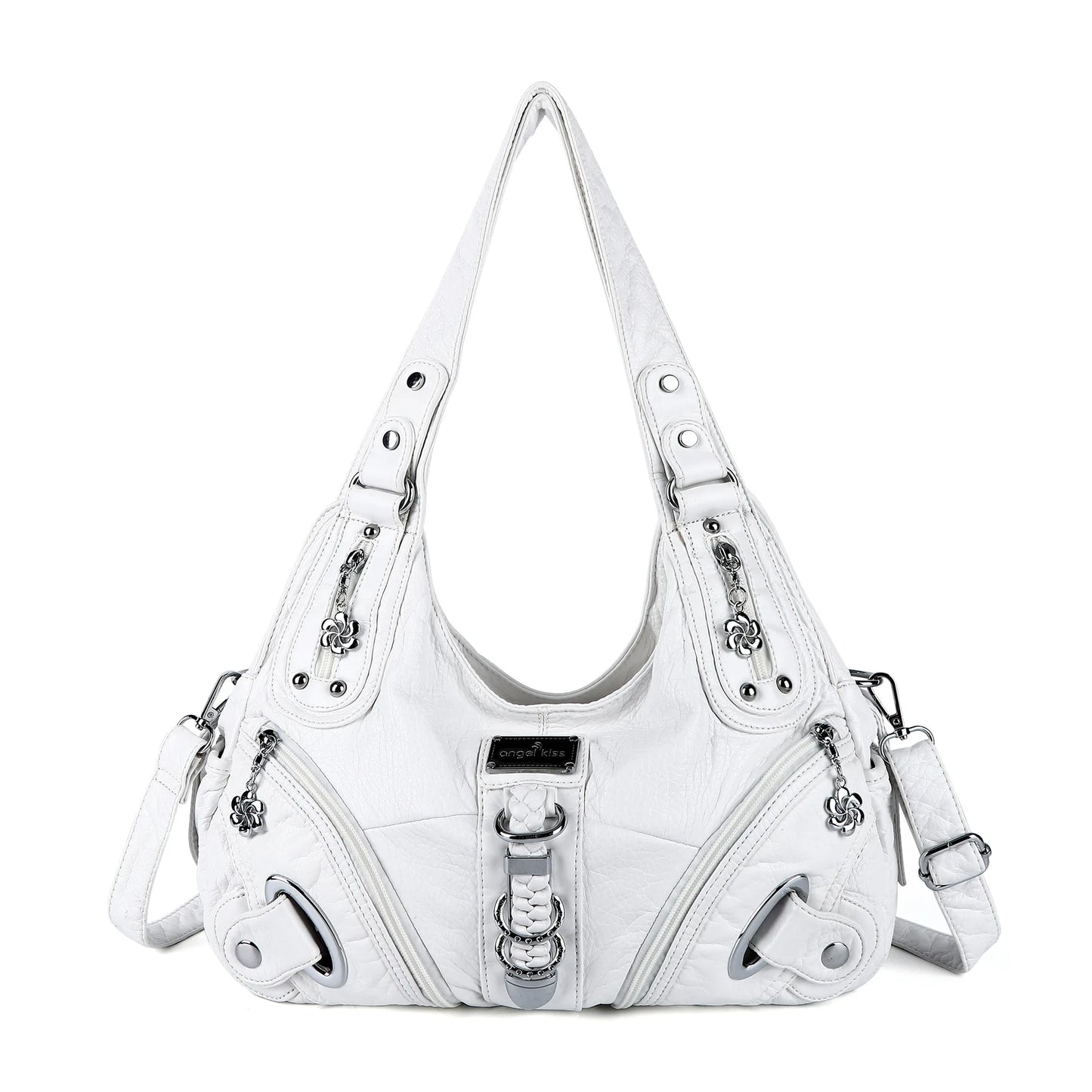 Angel kiss Women Handbags Fashion Shoulder Bag Large Tote Top-handle Shopping Pack Multifunctional Satchel Lady Hobos  Big Purse