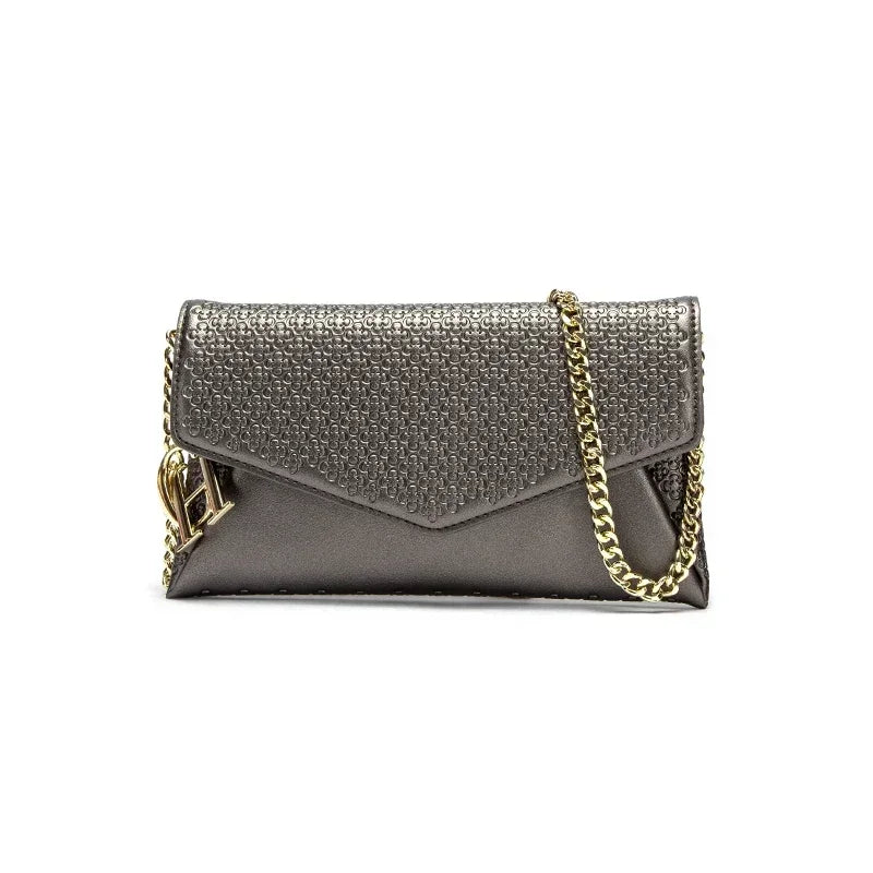 CH Brand Designer Exclusive Women's Handbag Party 2025 New Luxury Vintage Classic Design High-quality Women's Clutch Bag