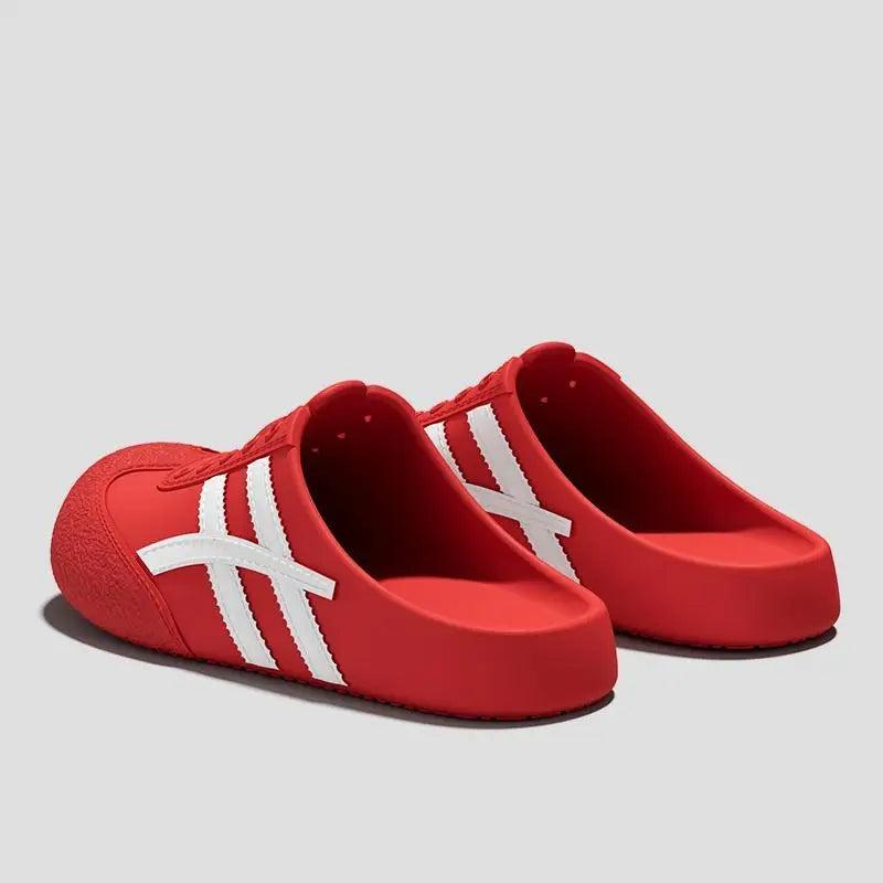 Comfortable EVA Brand Clogs Shoes Men Spring Summer 2026 Non Slip Outdoor Sports Slippers Plus Size Couple's Flats Racing Shoes