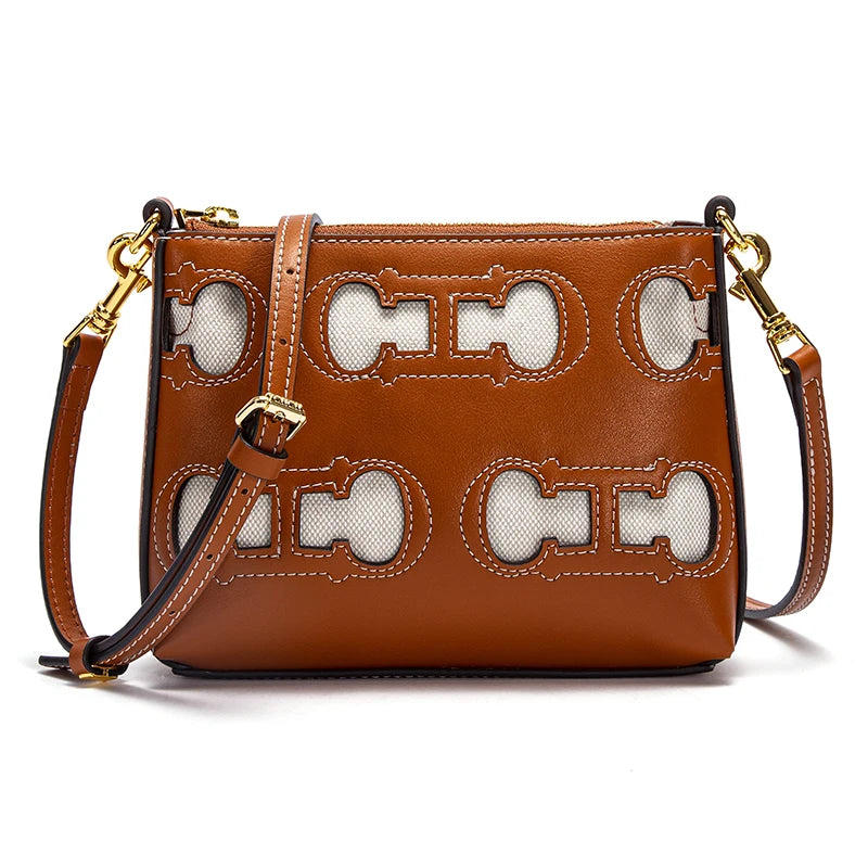 Classic Fashion Women's Large Capacity New Party Hollow Design Women's Shoulder Bag Women's Bucket Bag