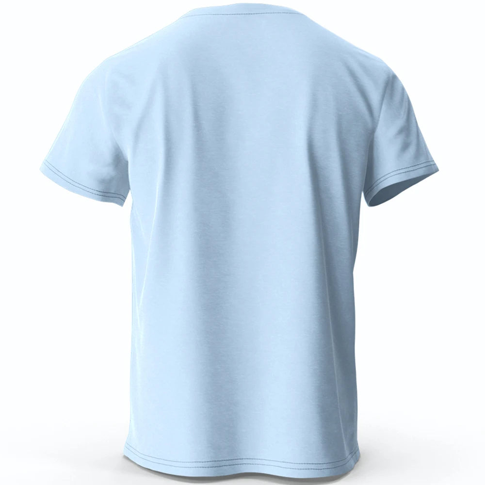 Men's Anime Character Printed 100% Cotton T-Shirt, Soft Fabric Round Neck Short Sleeve Tee, Unisex Harajuku