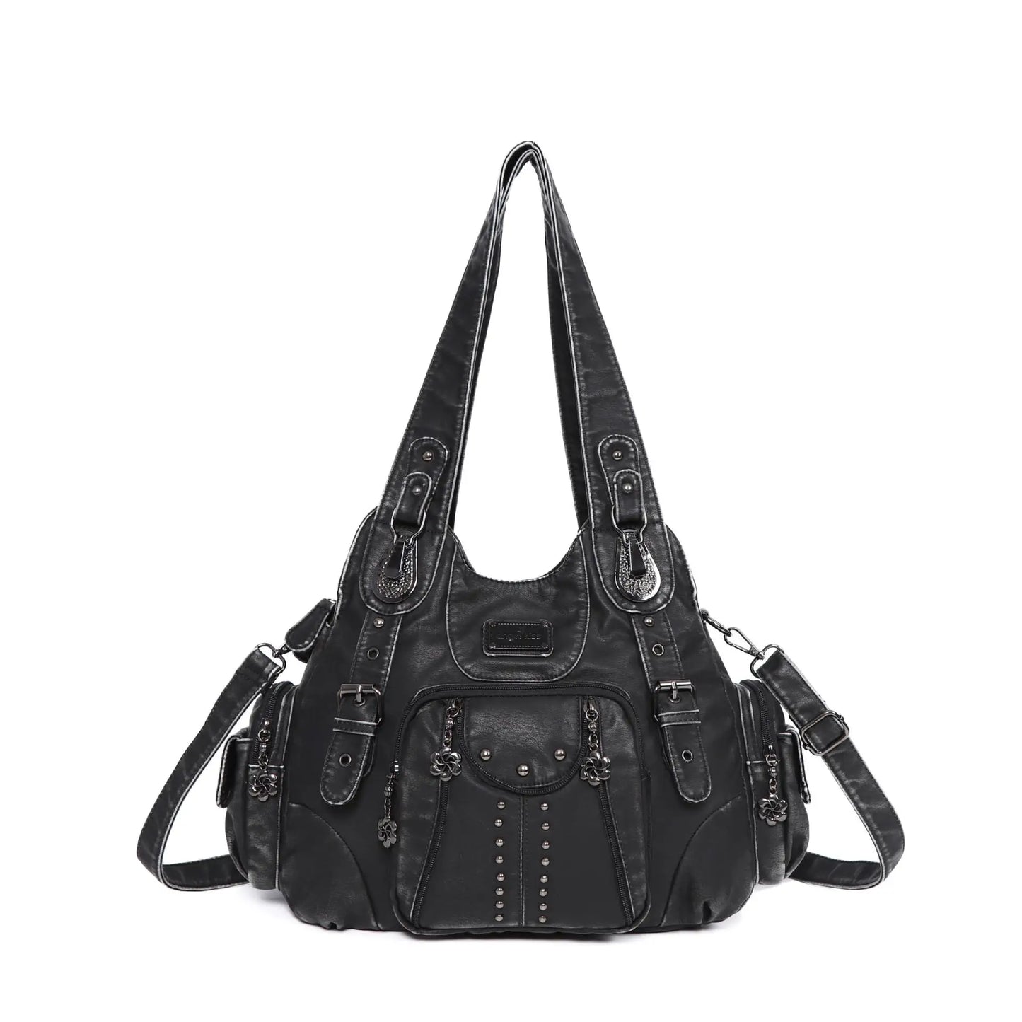Angel kiss Bag Women Fashion Handbags Women Shoulder Bags PU Leather Handbag Female Satchel Shoulder Purse Bag bolsa feminina