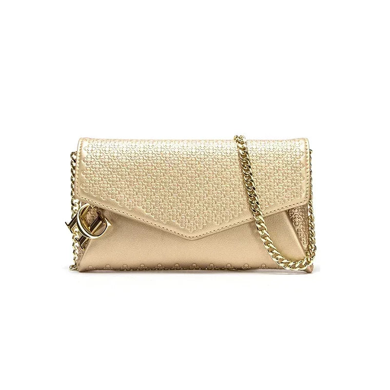 CH Brand Designer Exclusive Women's Handbag Party 2025 New Luxury Vintage Classic Design High-quality Women's Clutch Bag
