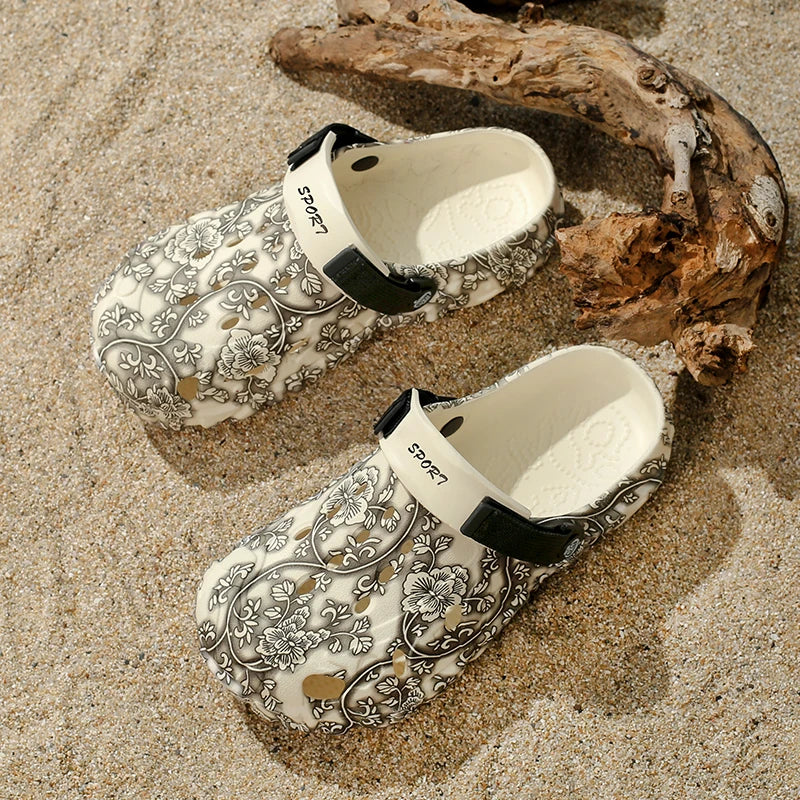 Men Shoes Slippers Men Garden Flat Sandals Platform Sandals Man Summer Sandals Male Sneakers Outdoor Flip Flops Home Clogs