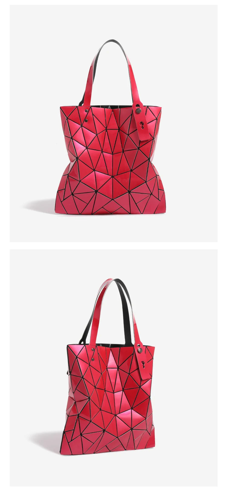 Diamond-Patterned Bag for Women, Summer Versatile New Geometric Diamond-Patterned Bag, Internet Celebrity Shoulder Handbag, Tote Bag