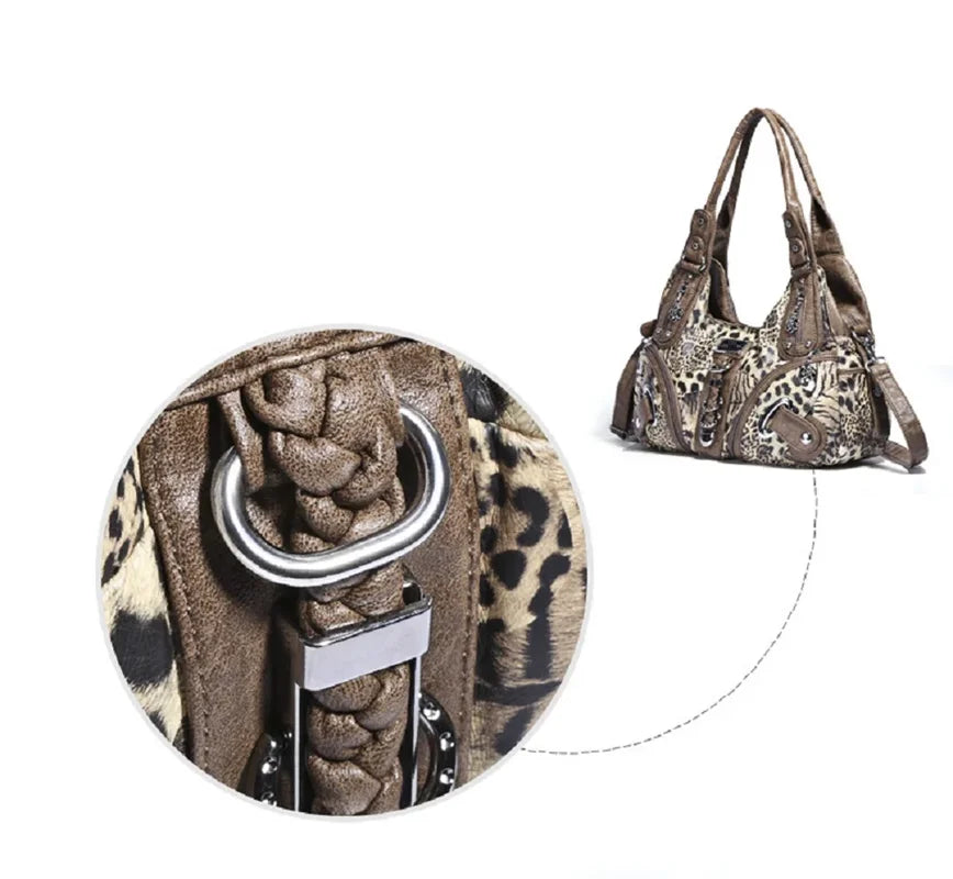 Angel kiss Women Handbags Fashion Shoulder Bag Large Tote Top-handle Shopping Pack Multifunctional Satchel Lady Hobos  Big Purse
