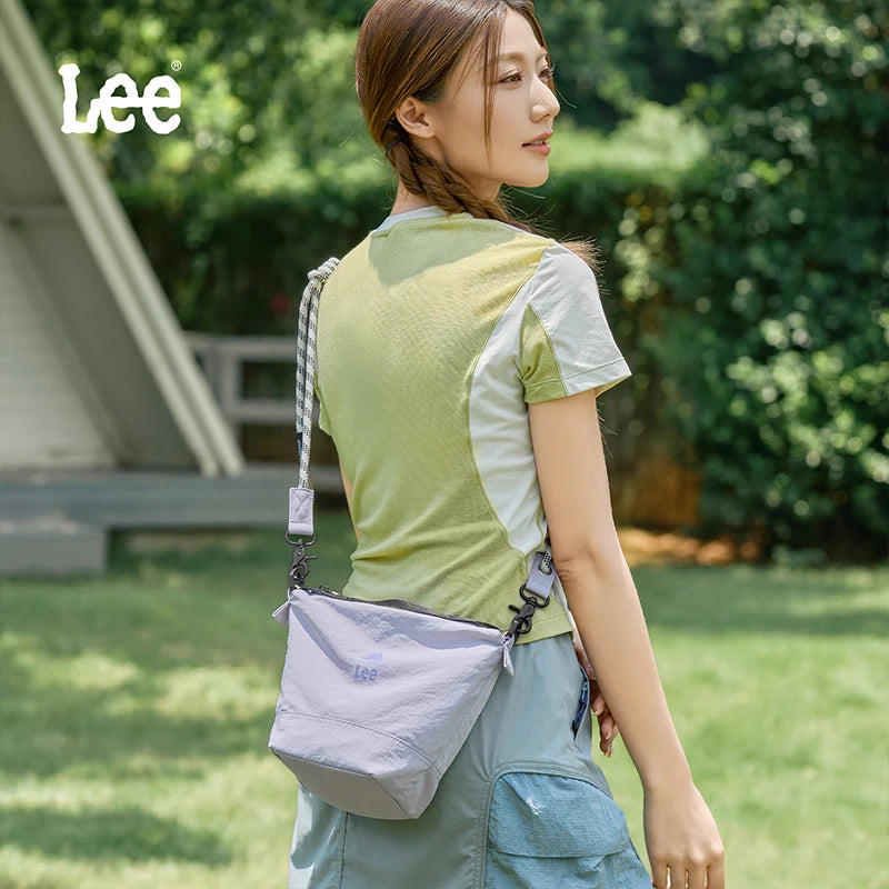 LEE Outdoor Lightweight 2 Shoulder Straps Phone Shoulder Bag Women Man Stylish Travel Crossbody Bags Simple Small Messenger Bag