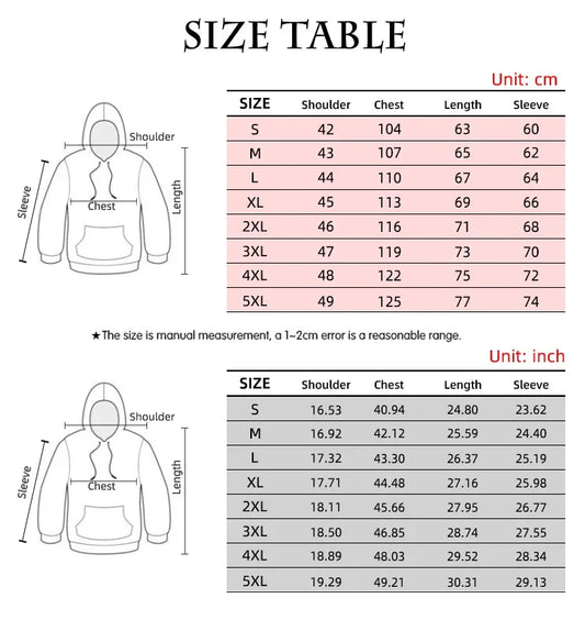 2024 New Men's Painted Graffiti Flow Printed Hoodie Casual Trendy Long Sleeve Sports Top Street Men's Colorful Pattern Hoodie