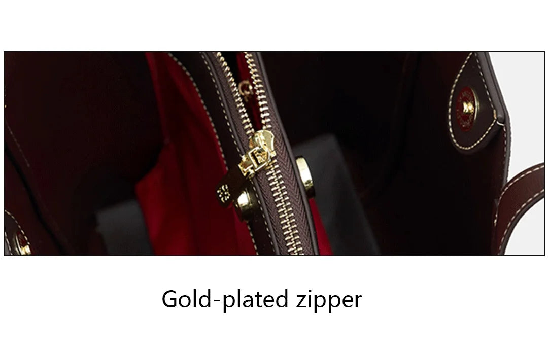 CH Fashion Letter Printed Design Women's Handbag High-end Light Luxury Vintage Brand Large Capacity New Women's Tote Bag
