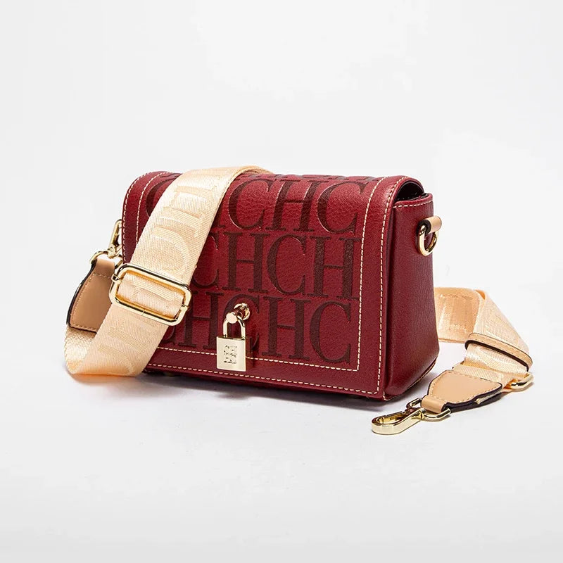 Classic Style Fashion Ladies Shoulder Bag Exquisite Craftsmanship Letters Printing Design Minimalist Women's Crossbody Bag