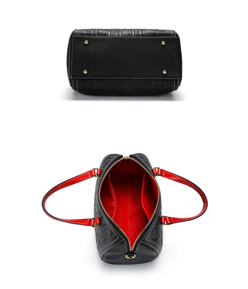 Retro Classic Women's Large Capacity Handbag Fashion Simple Pure Colour Design Daily Commute Travel Essential Shoulder Bag