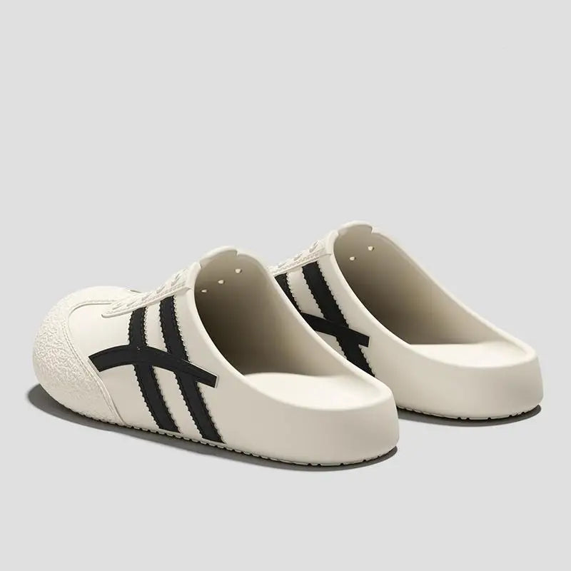 Comfortable EVA Brand Clogs Shoes Men Spring Summer 2026 Non Slip Outdoor Sports Slippers Plus Size Couple's Flats Racing Shoes