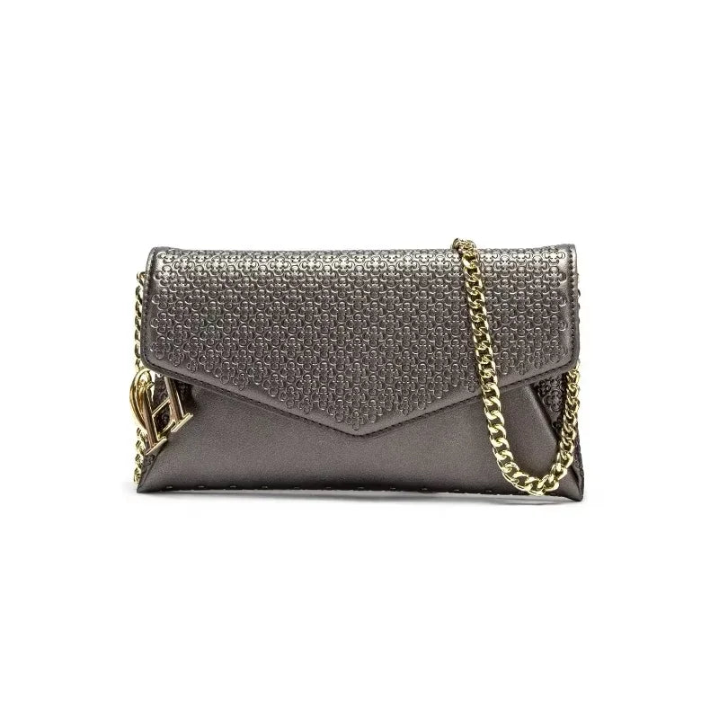 CH Brand Designer Exclusive Women's Handbag Party 2025 New Luxury Vintage Classic Design High-quality Women's Clutch Bag