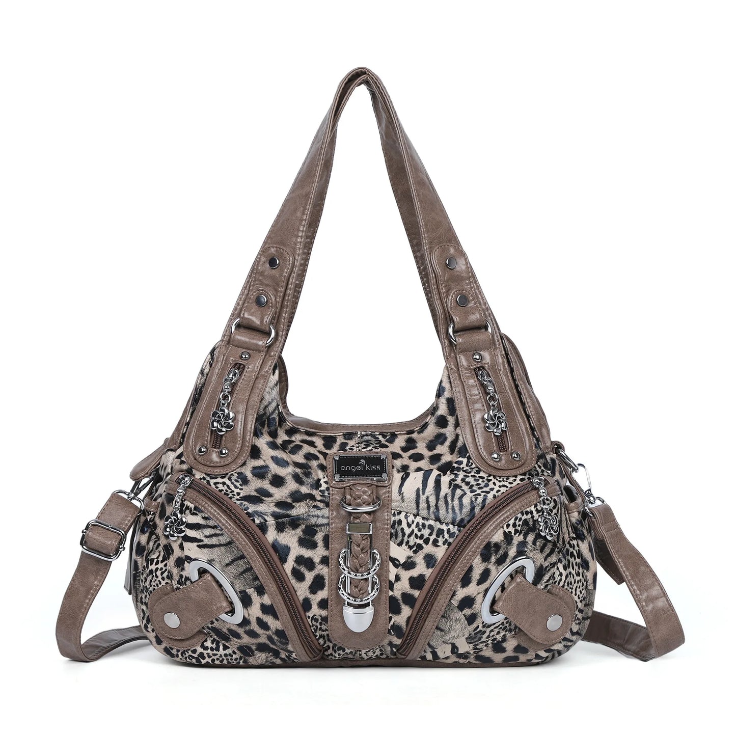 Angel kiss Women Handbags Fashion Shoulder Bag Large Tote Top-handle Shopping Pack Multifunctional Satchel Lady Hobos  Big Purse