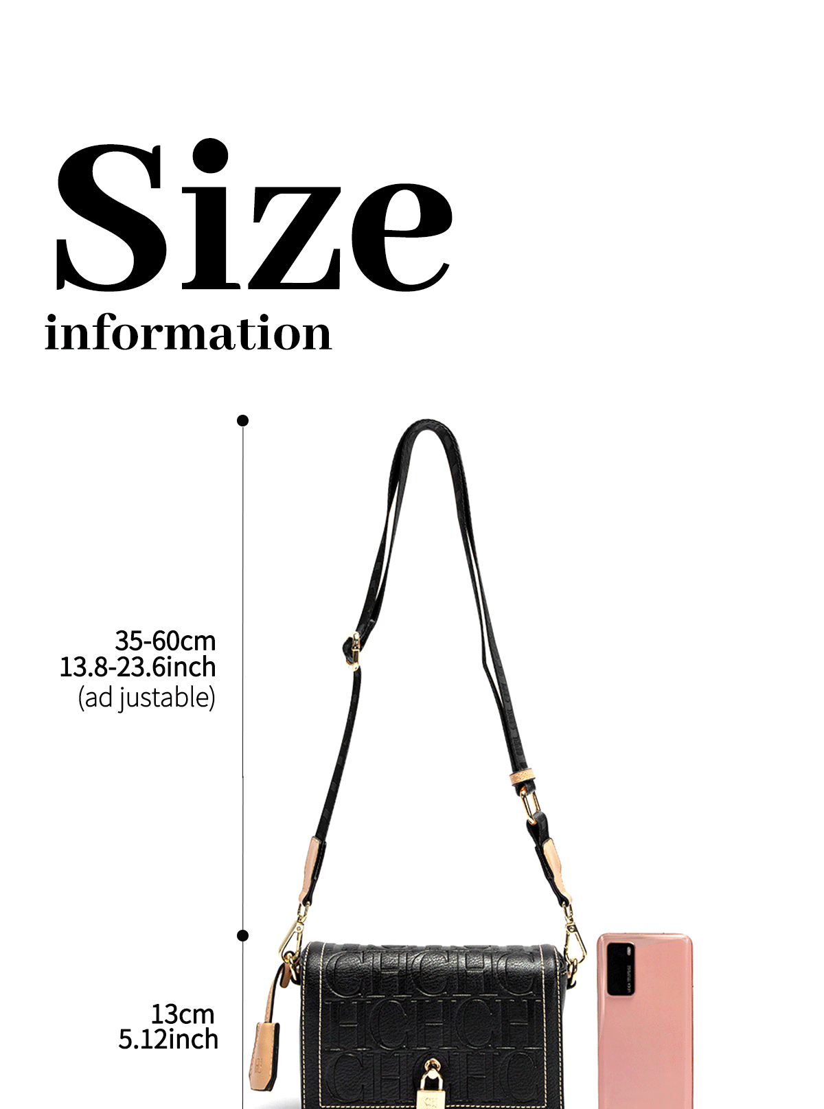 Classic Style Fashion Ladies Shoulder Bag Exquisite Craftsmanship Letters Printing Design Minimalist Women's Crossbody Bag