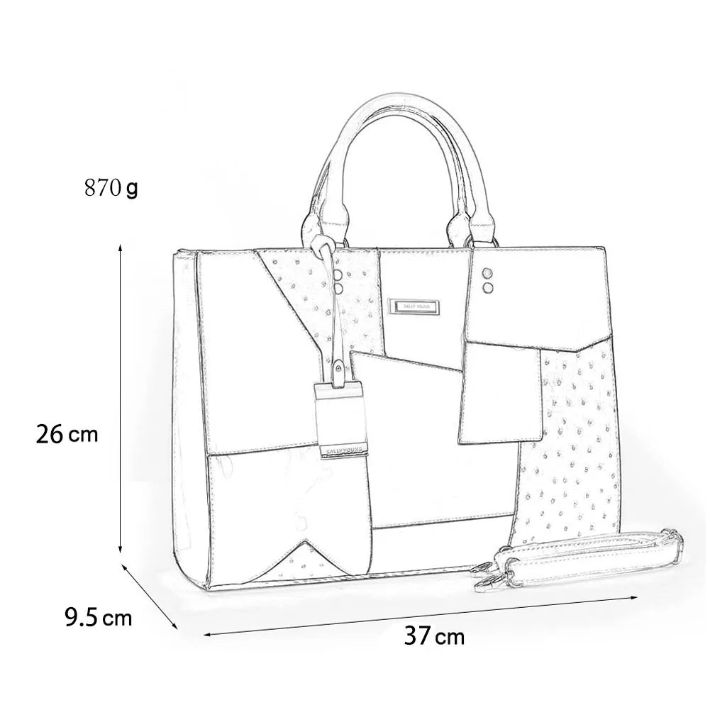 Classic Versatile Bag Multi-functional HandBag for woman Elegant Shoulder Bag SY2136