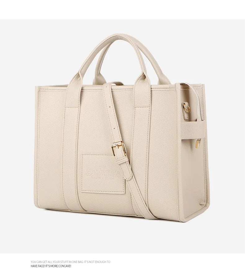 Luxury Designer Bag Tote Women Handbags Letter Shoulder Bags Brands Soft PU Shopper Purses Crossbody Bags for Women Clutch