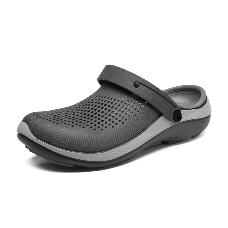 Men's Summer Non-Slip Toe-Toe Sandals for Outdoor Use, Large Size Sports Beach Slippers