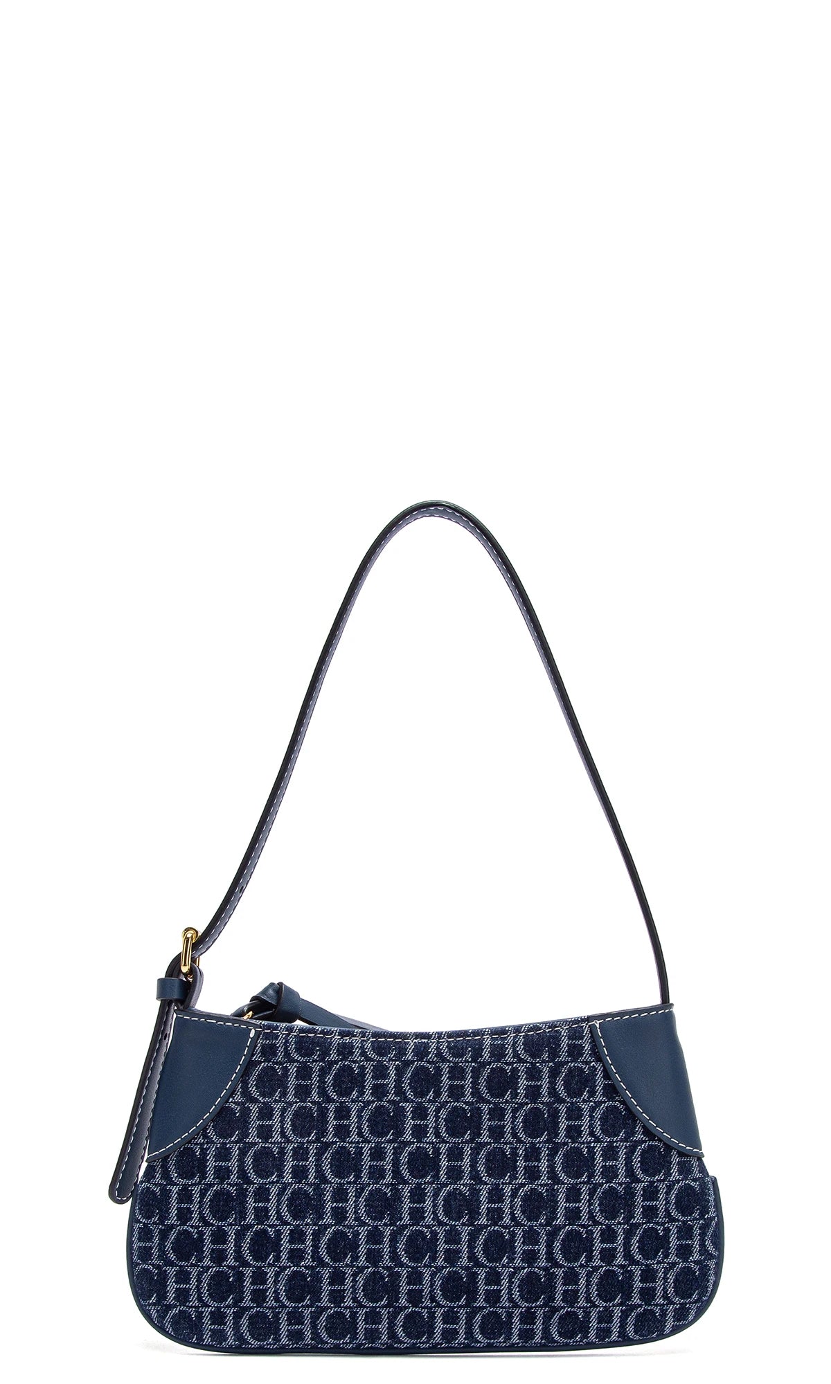 CHCH Women's Handbag 2025 Summer Cowboy Splicing Design Phone Bag Simple Commuter Underarm Bag Wallet