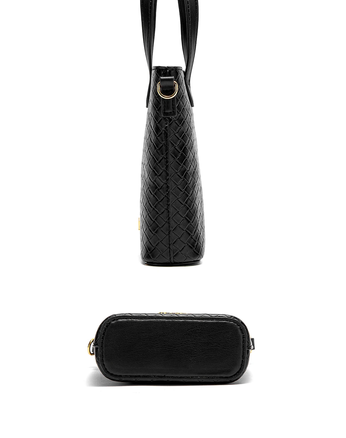 CHCH Women's Phone Bag 2025 New Black Simple Texture Women's Crossbody Bag Wallet