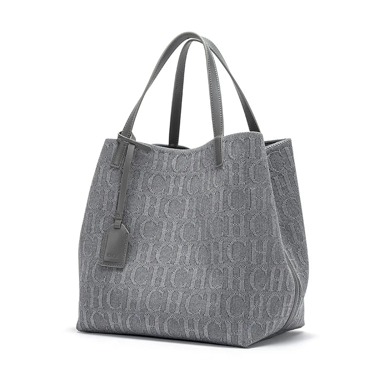 Fashionable Classic New Solid Color Outer Bag Women's Handbag Exquisite Handcrafted Weaving Large Capacity Handbag
