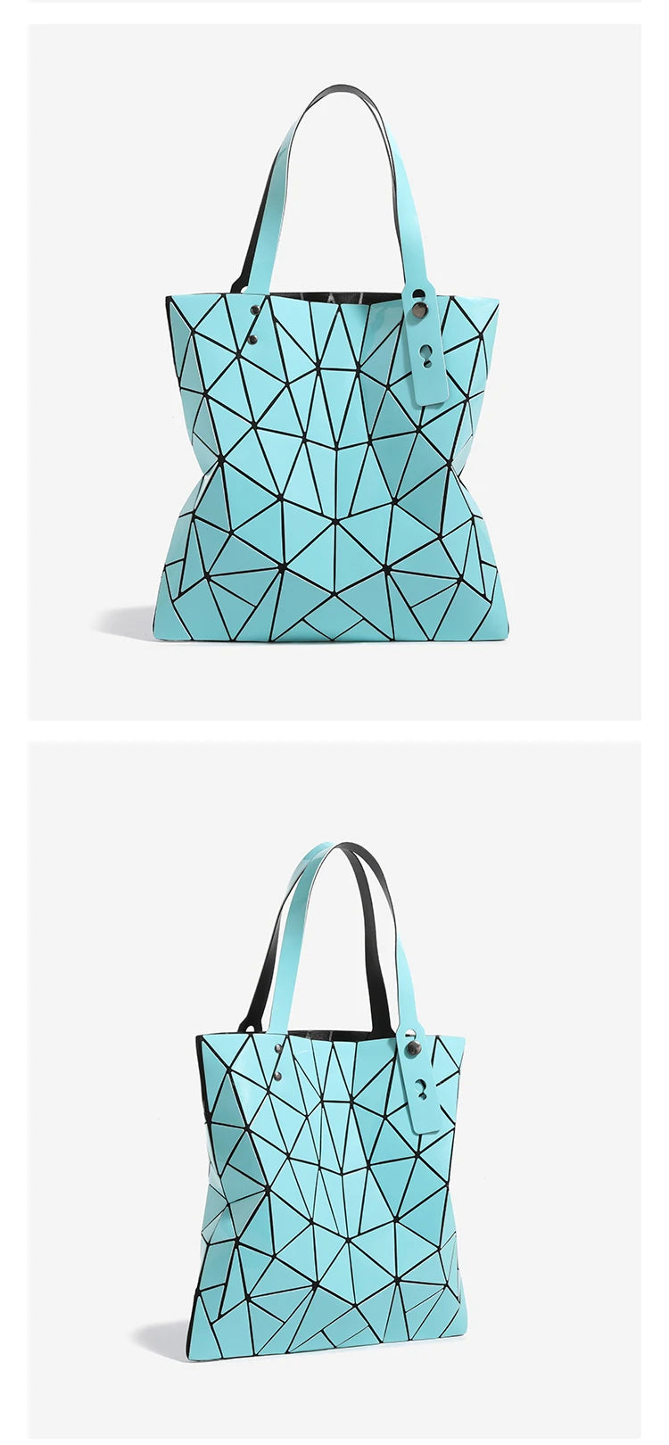 Diamond-Patterned Bag for Women, Summer Versatile New Geometric Diamond-Patterned Bag, Internet Celebrity Shoulder Handbag, Tote Bag