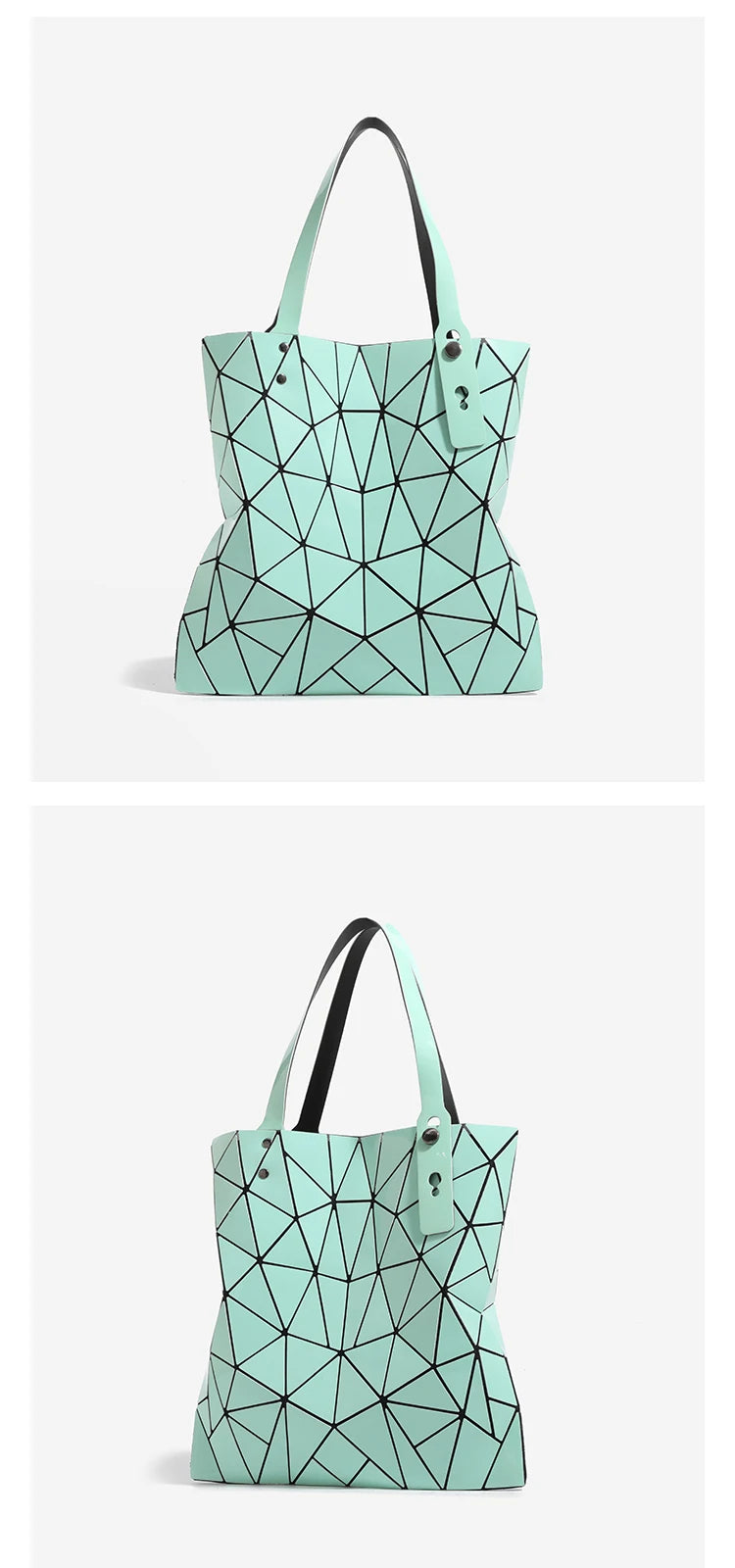 Diamond-Patterned Bag for Women, Summer Versatile New Geometric Diamond-Patterned Bag, Internet Celebrity Shoulder Handbag, Tote Bag