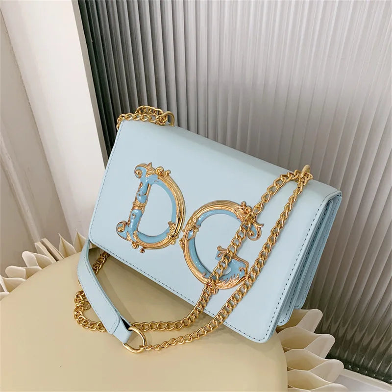 Banquet small square bag, women's new fashionable and versatile chain shoulder crossbody bag