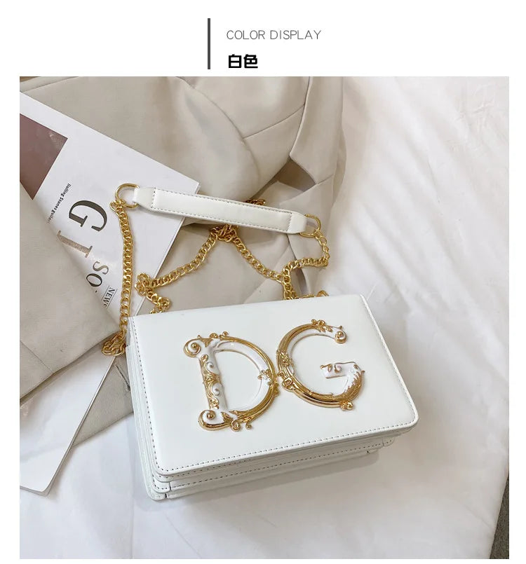 Banquet small square bag, women's new fashionable and versatile chain shoulder crossbody bag
