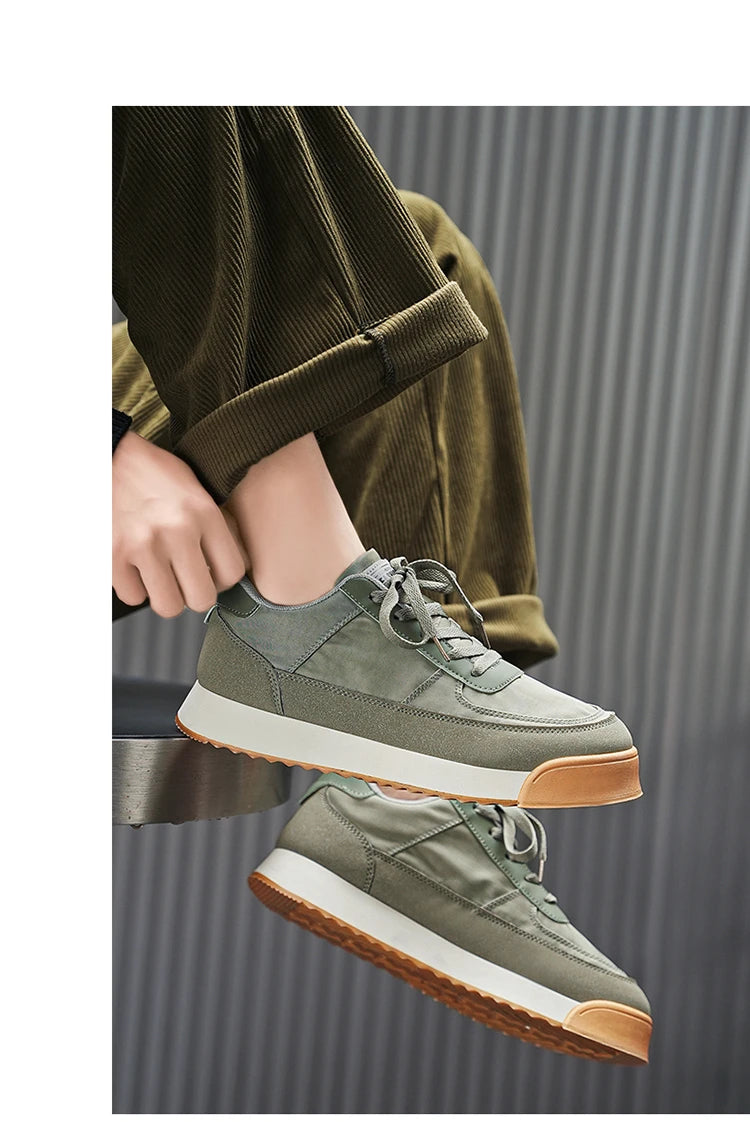Casual Sneaker Loafers Platform Sports Shoes Male Sneakers Shoes for Men Spring and Summer Wear-resistant Sports and Leisure