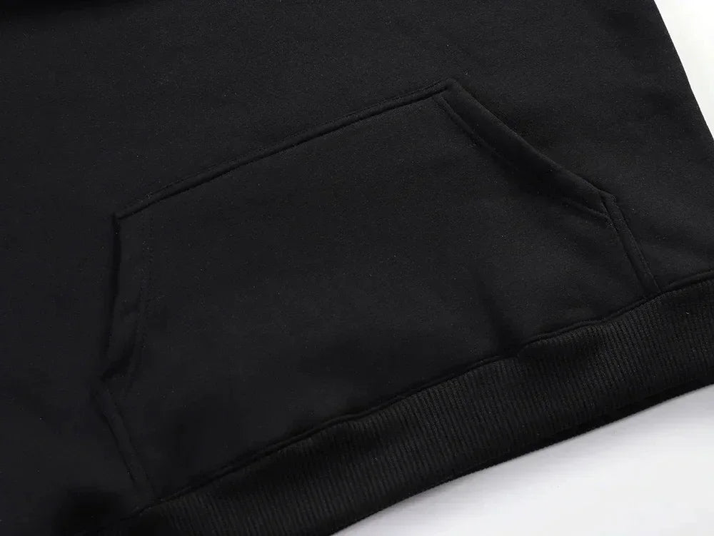 Angel Dust Hoodie Hazbin Hotel Graphic Anime Pullovers Fleece Warm Demoncore Streetwear Cute Edgy Oversized Y2k Male Clothing
