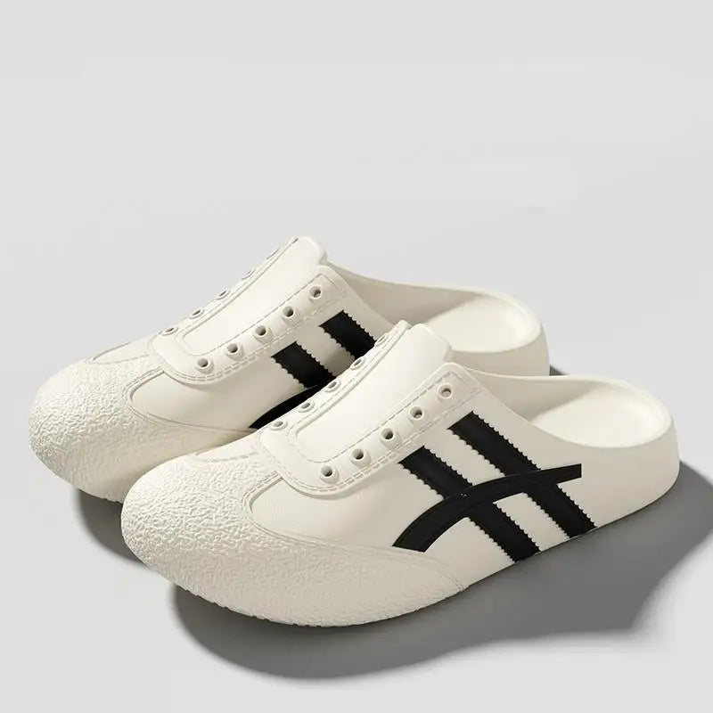 Comfortable EVA Brand Clogs Shoes Men Spring Summer 2026 Non Slip Outdoor Sports Slippers Plus Size Couple's Flats Racing Shoes