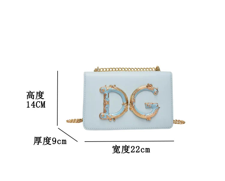Banquet small square bag, women's new fashionable and versatile chain shoulder crossbody bag
