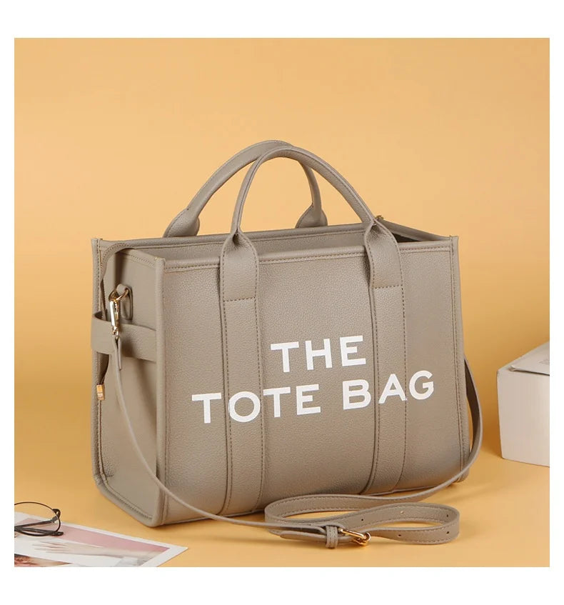 Luxury Designer Bag Tote Women Handbags Letter Shoulder Bags Brands Soft PU Shopper Purses Crossbody Bags for Women Clutch