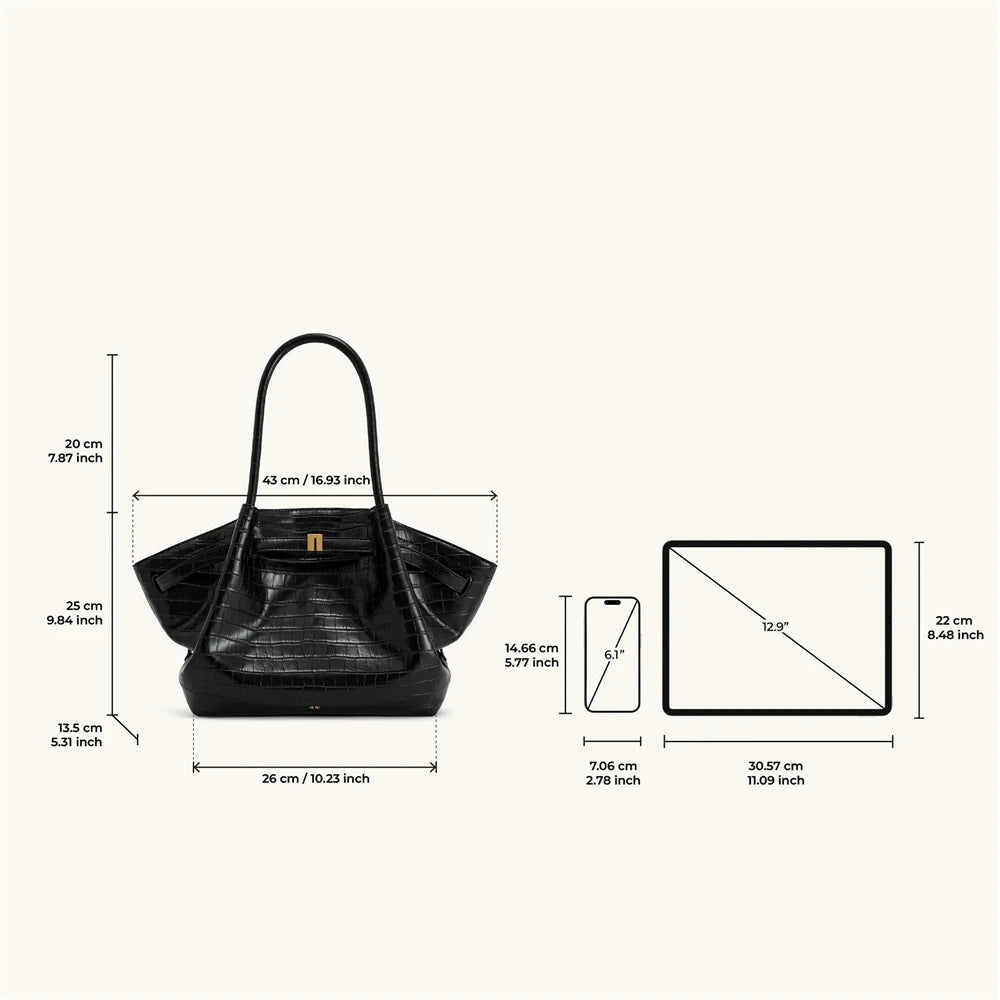 JW PEI Women's High Quality Vintage Dumpling Bag Black Faux Suede, Vegan Leather Crossbody Shoulder Tote Handbag for Everyday