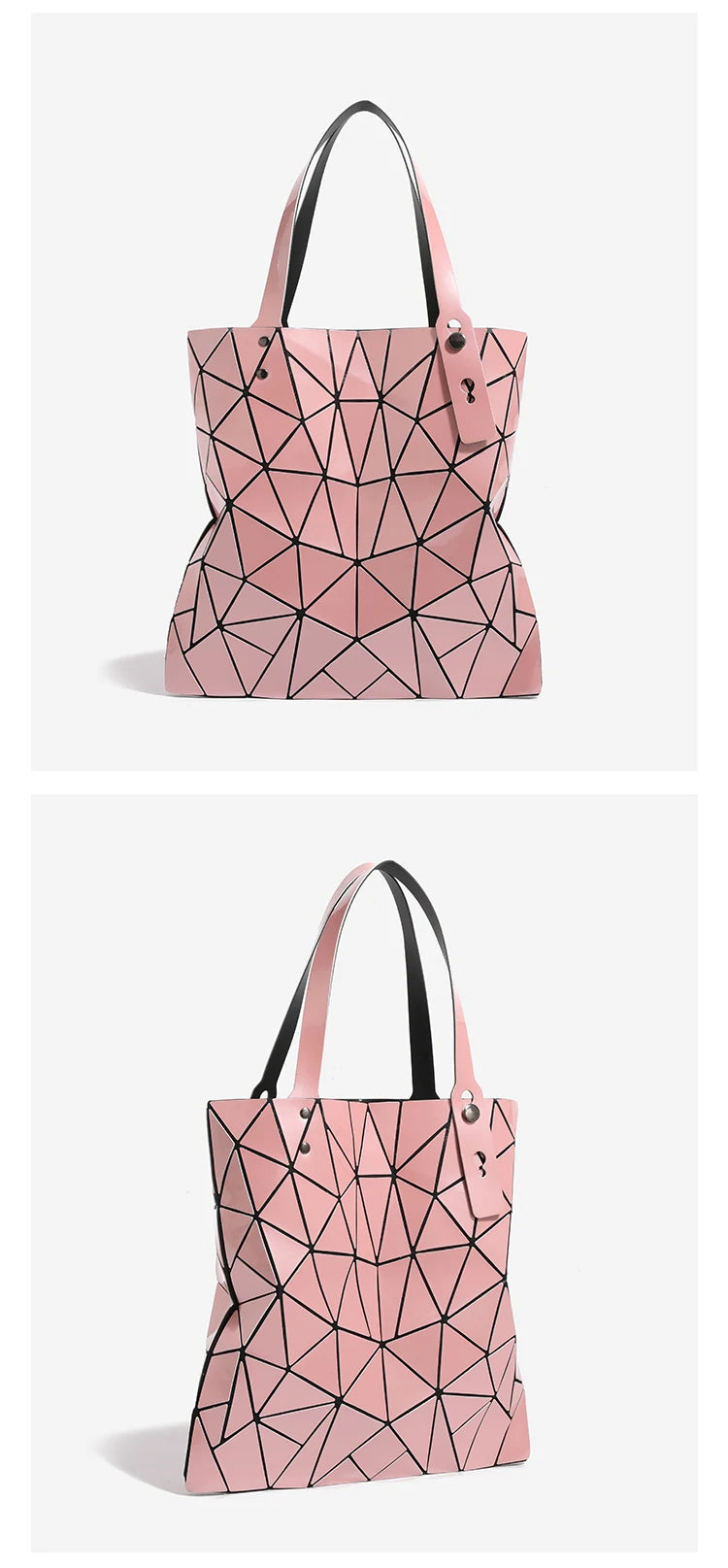 Diamond-Patterned Bag for Women, Summer Versatile New Geometric Diamond-Patterned Bag, Internet Celebrity Shoulder Handbag, Tote Bag