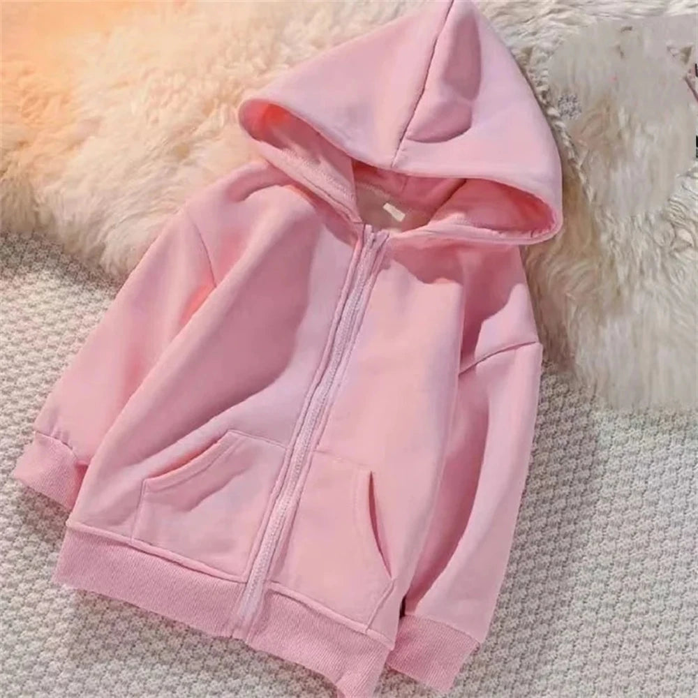 Jurassic Park dinosaur boy black Girls Hoodie tops Suitable age 3-12 Children's Sweatshirt coat Autumn Zipper style Clothing