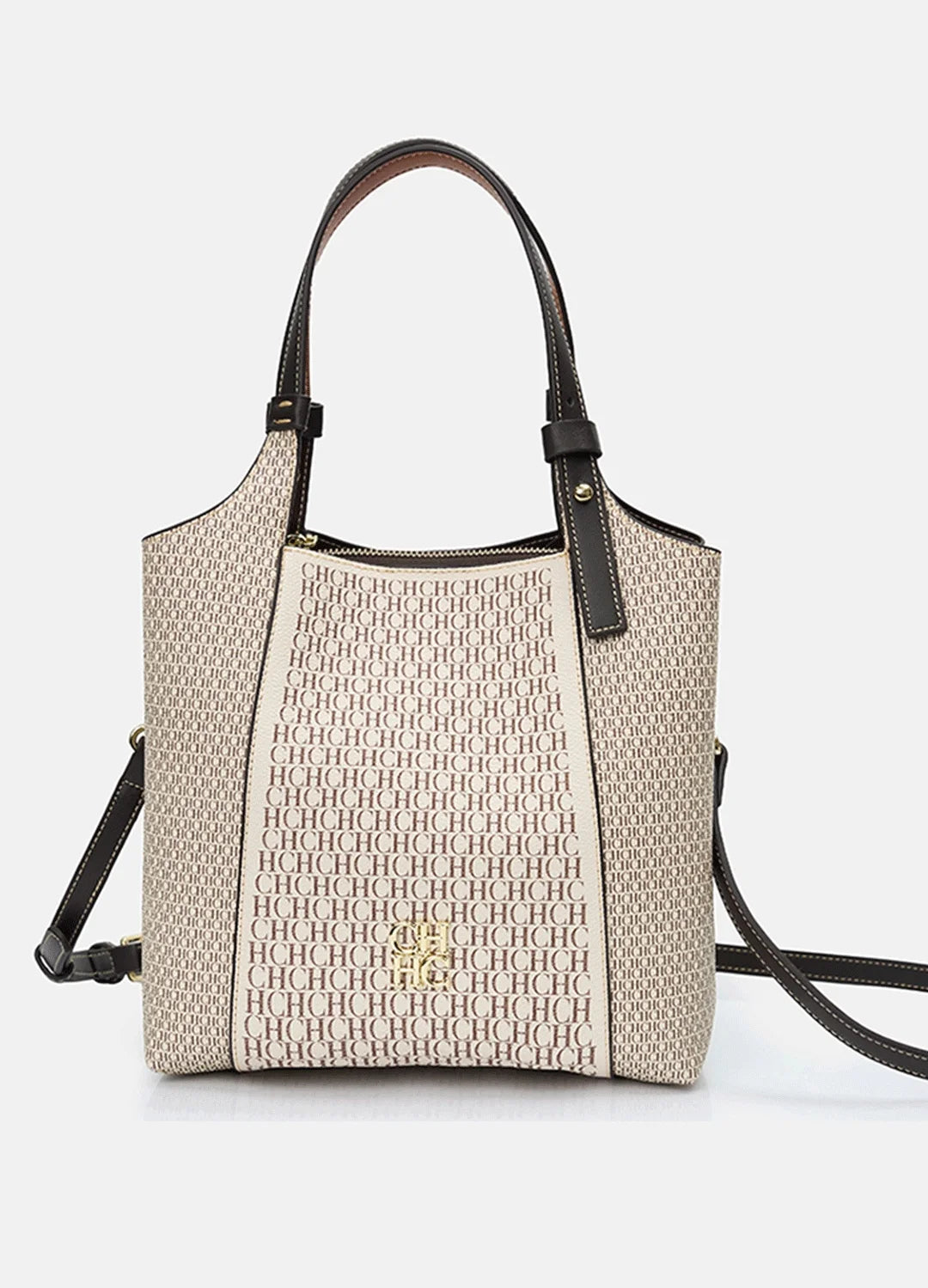 CH Fashion Letter Printed Design Women's Handbag High-end Light Luxury Vintage Brand Large Capacity New Women's Tote Bag