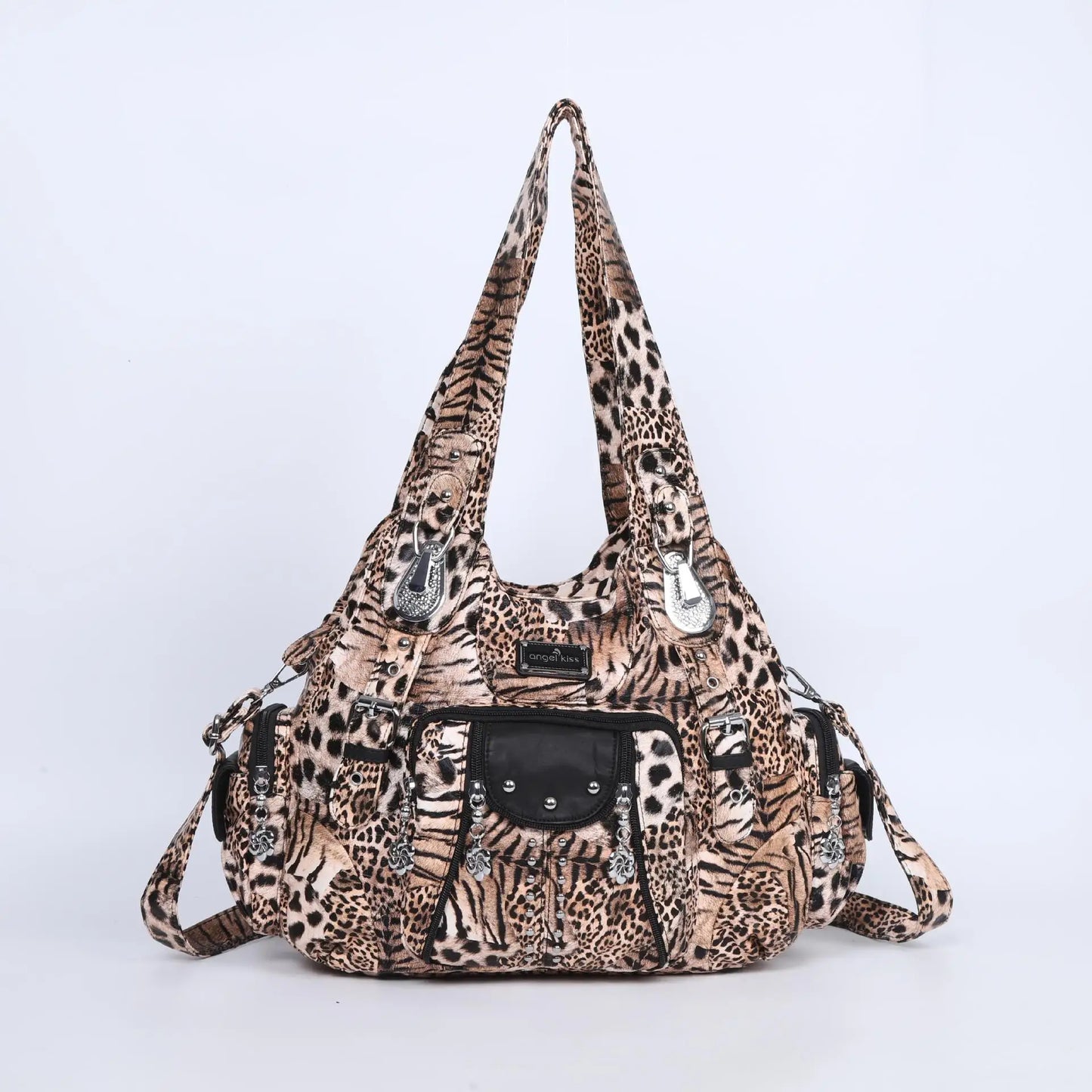 Angel kiss Bag Women Fashion Handbags Women Shoulder Bags PU Leather Handbag Female Satchel Shoulder Purse Bag bolsa feminina