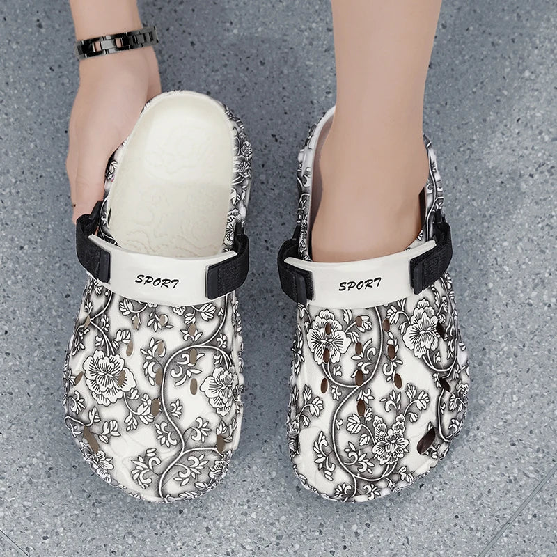 Men Shoes Slippers Men Garden Flat Sandals Platform Sandals Man Summer Sandals Male Sneakers Outdoor Flip Flops Home Clogs