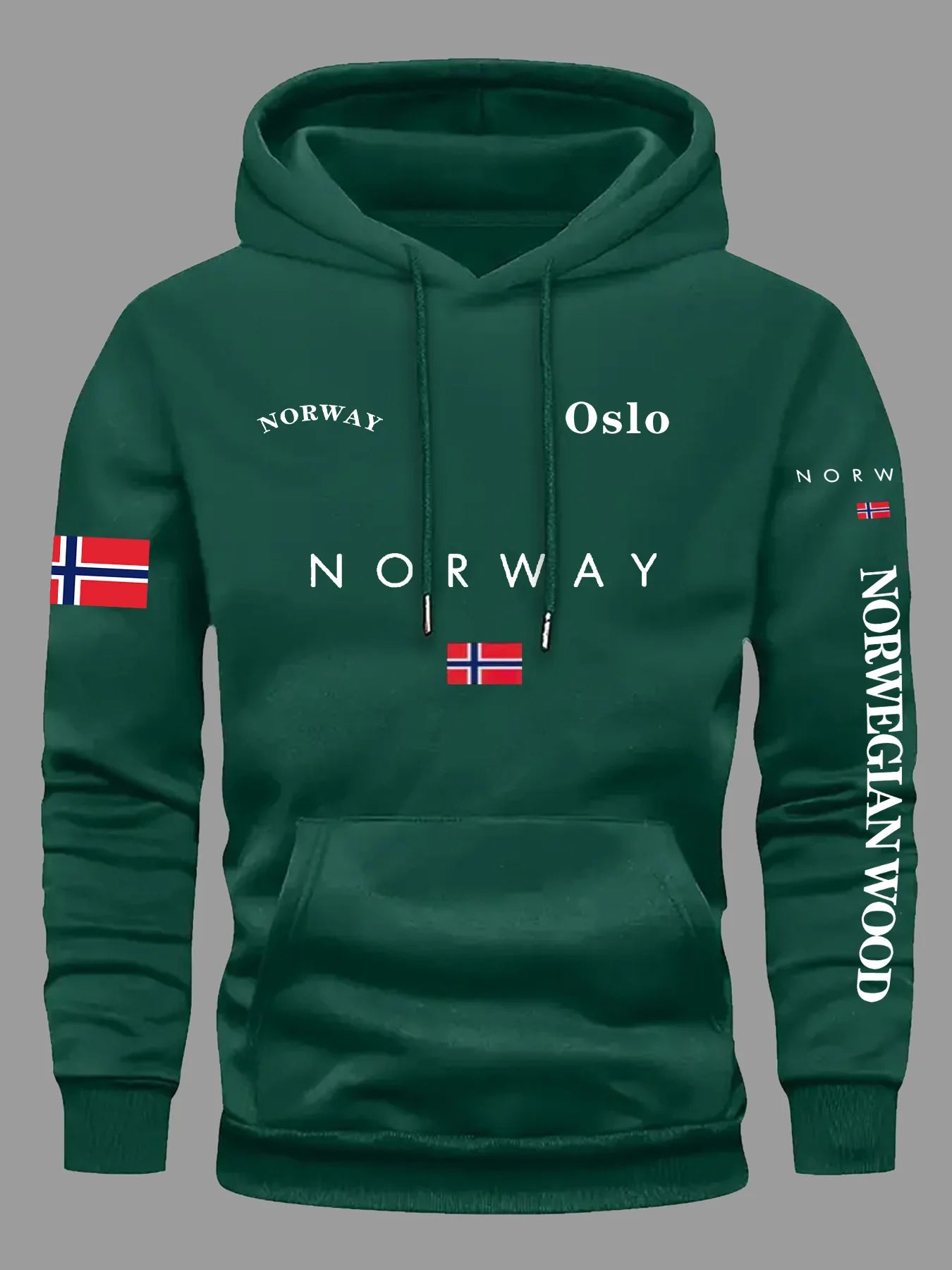 NORWAY Flag Hoodies Men Women Outdoor Sport Street Adventure Fitness Running Street Casual Autumn Winter Sweatshirt Top Clothing