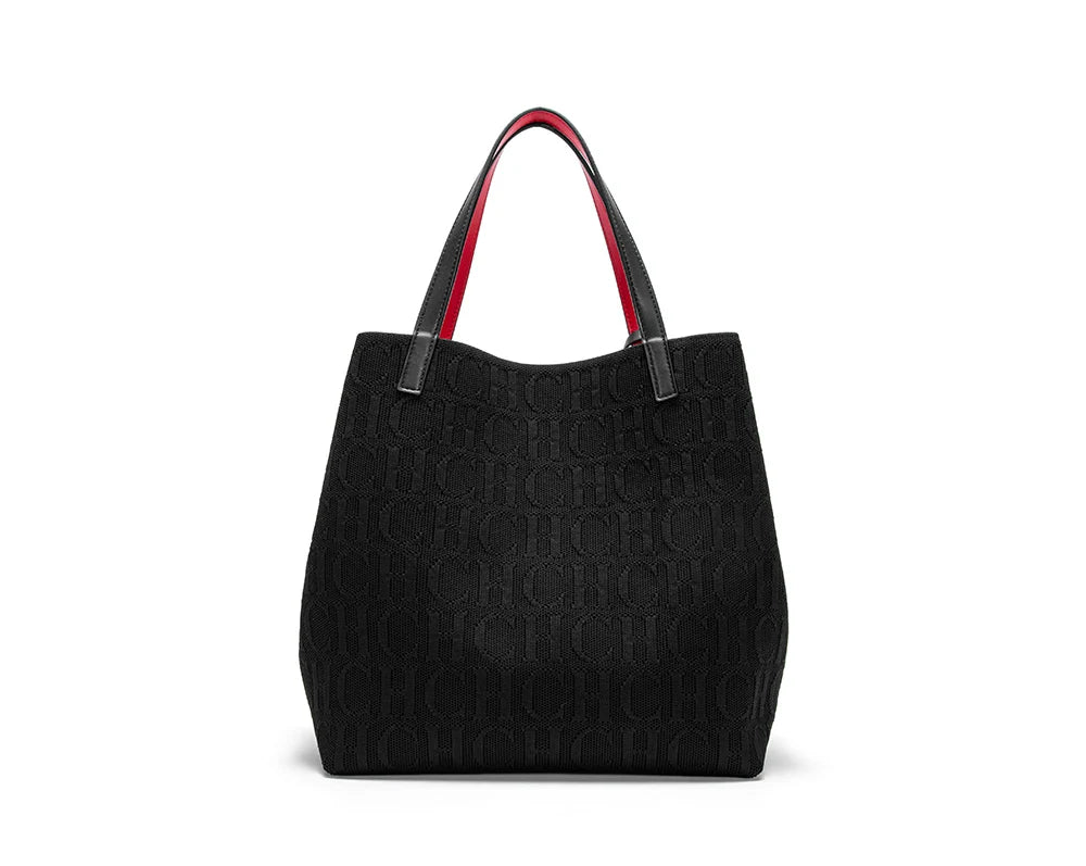 Fashionable Classic New Solid Color Outer Bag Women's Handbag Exquisite Handcrafted Weaving Large Capacity Handbag