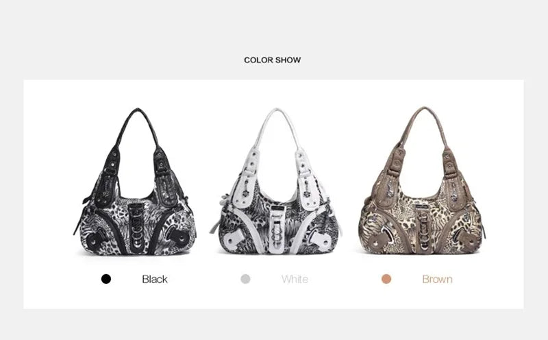 Angel kiss Women Handbags Fashion Shoulder Bag Large Tote Top-handle Shopping Pack Multifunctional Satchel Lady Hobos  Big Purse