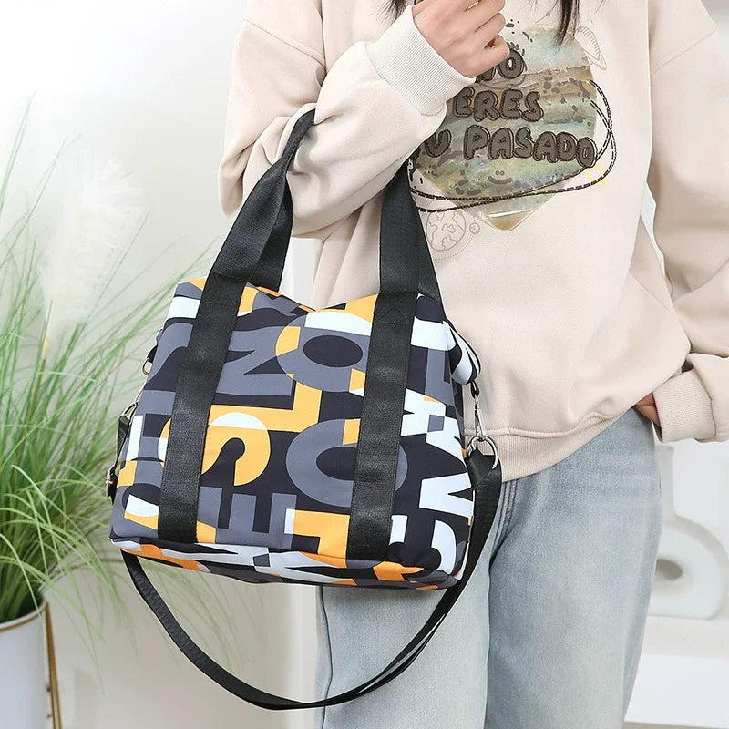 Trendy Nylon Women's Bag Large-Capacity Lady Shoulder Crossbody Bags Female Tote Oxford Cloth Outdoor Travel Handbags Bolsas