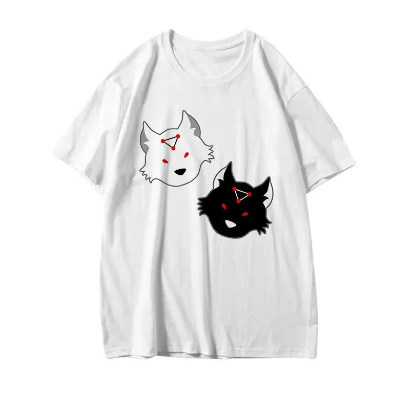 Goth Clothes Gojo Graphic Tshirt Anime Jujutsu Kaisen Funny Summer T-shirt for Women Japanese T Shirts Cartoon Woman Tshirts