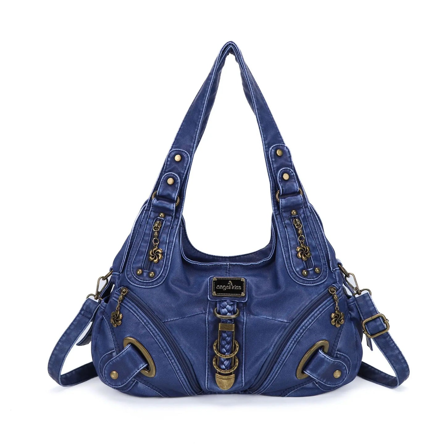 Angel kiss Women Handbags Fashion Shoulder Bag Large Tote Top-handle Shopping Pack Multifunctional Satchel Lady Hobos  Big Purse