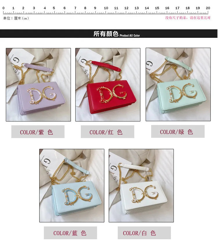 Banquet small square bag, women's new fashionable and versatile chain shoulder crossbody bag