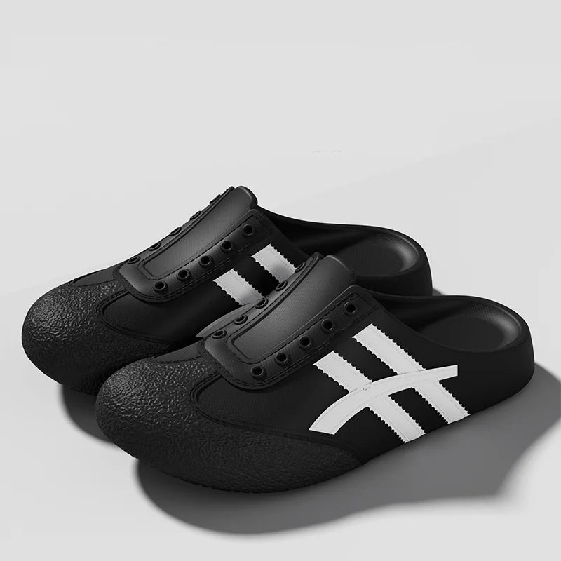 Comfortable EVA Brand Clogs Shoes Men Spring Summer 2026 Non Slip Outdoor Sports Slippers Plus Size Couple's Flats Racing Shoes